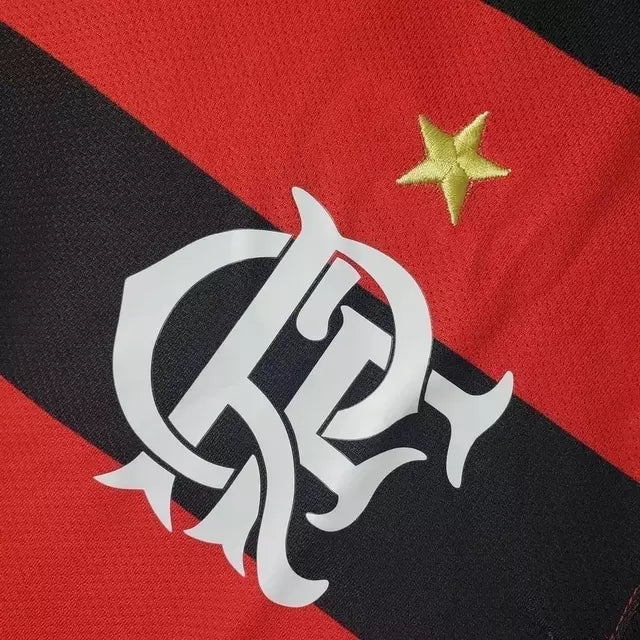 Camisa Flamengo Retrô 2009 Vermelha e Preta Masculina - Nike