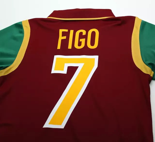 Camisa Retrô seleção Portugal Home I 1999 Torcedor Masculina - Vermelho ( Imagem Ilustrativa )