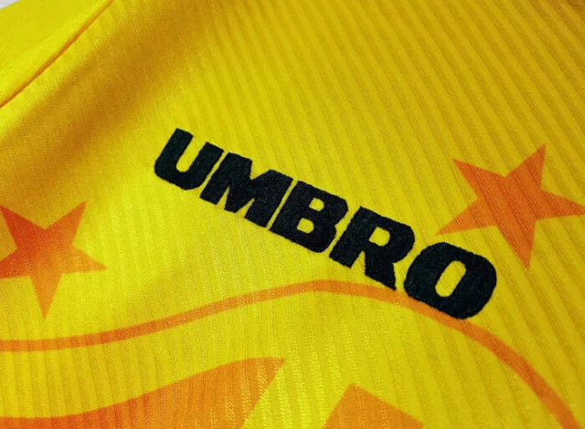 Camisa Retrô Seleção Brasileira 1994 Masculina - Amarela