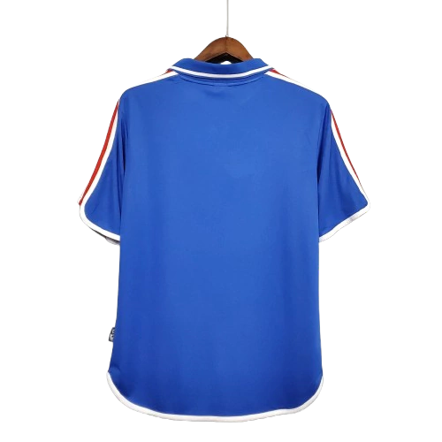 Camisa França Retrô I Home 2000 Torcedor Adidas Masculina - Azul