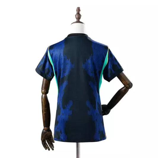 Camisa Torcedor Brasil II COPA 2026 FEMININA - Azul e Preta