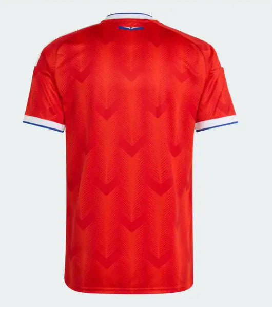 Camisa Seleção do Chile I 26/27 Torcedor Adidas Masculina - Vermelha