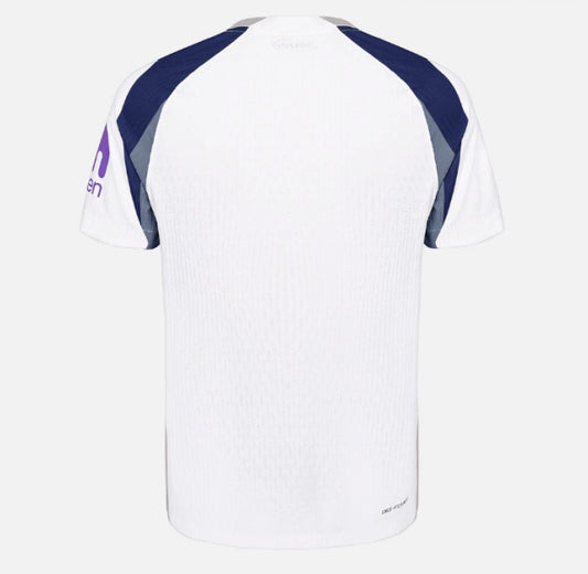 Camisa Tottenham I 25/26- Torcedor Nike - Branca com detalhes em azul