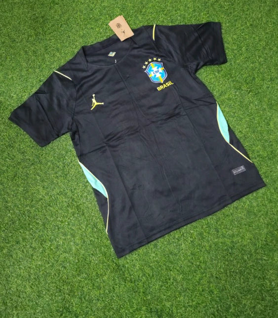 Camisa Brasil Nike Treino 2026 Torcedor Masculina - Preta