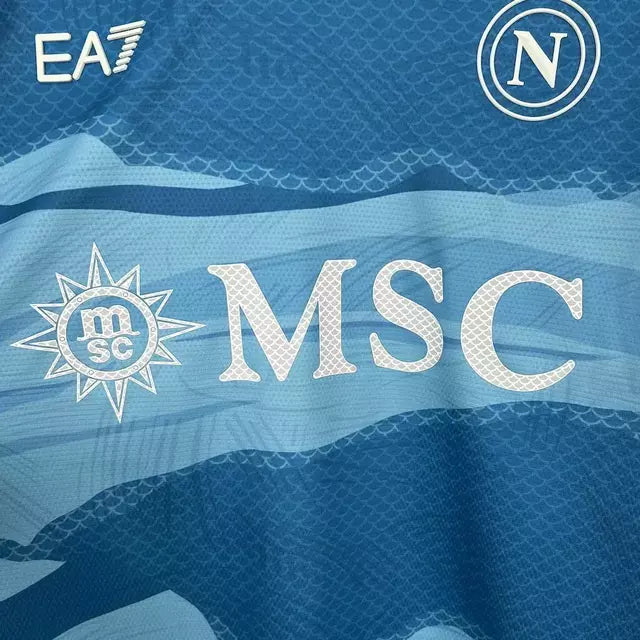 Camisa Napoli IV 25/26 - Torcedor Masculina - Azul