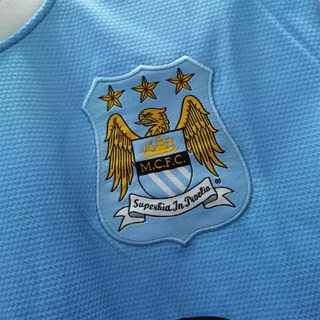 Camisa Manchester City Home 2013/14 Retrô Masculino Nike Azul