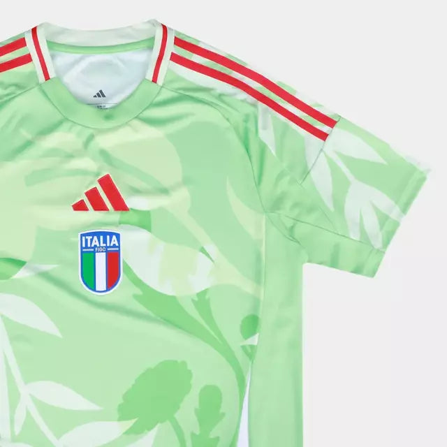 Camisa Seleção da Itália - Verde Torcedor Adidas Masculina 25/26