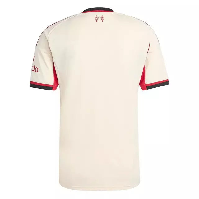 Camisas Liverpool Away 25/26 Adidas Torcedor Masculina - Bege