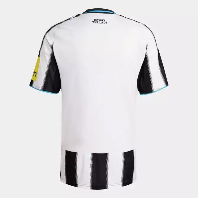 Camisa Newcastle I 25/26 - Torcedor Masculina - Branco e Preto