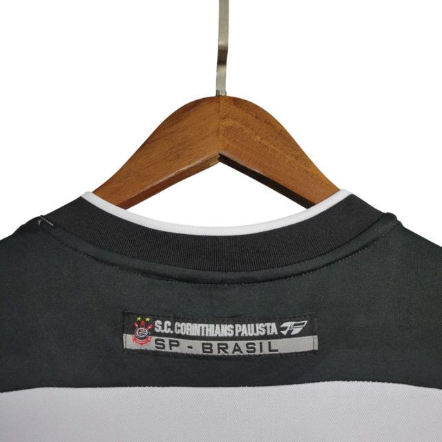 Camisa Corinthians I 2000 Retrô Masculino Branca