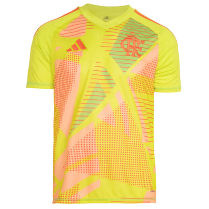 Camisa Goleiro I Flamengo 25/26 Adidas Masculina torcedor - Amarela