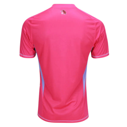 Camisa Goleiro II Flamengo 25/26 Adidas Masculina - Rosa+Azul