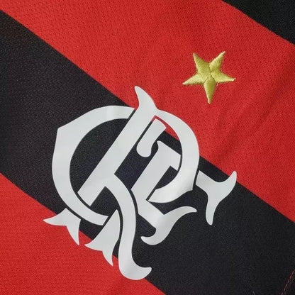 Camisa Flamengo Retrô 2009 Vermelha e Preta Masculina - Nike