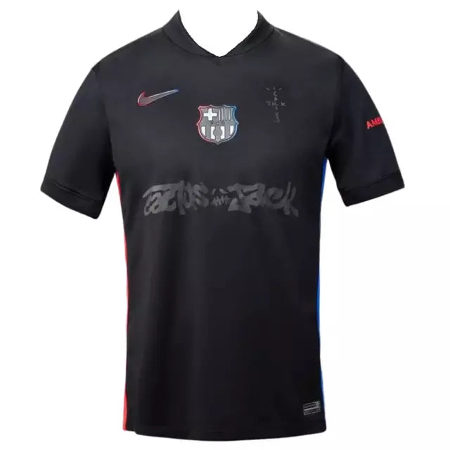 Camisa Barcelona II 24/25 Torcedor Nike Masculina - Preto Travis