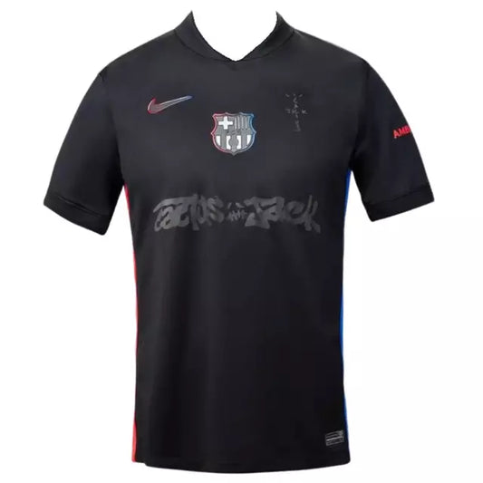 Camisa Barcelona II 24/25 Torcedor Nike Masculina - Preto Travis