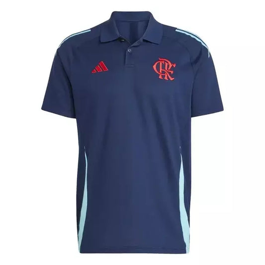 Camisa Polo Flamengo Treino 25/26 - Azul Escura