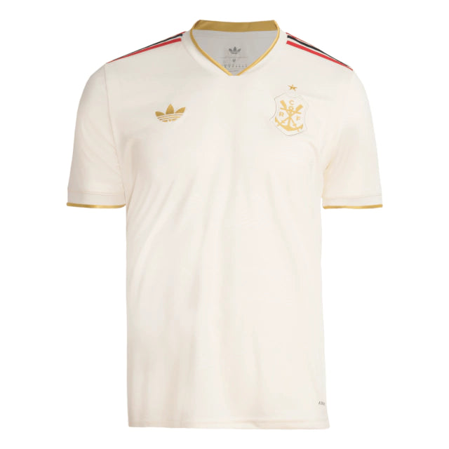 Camisa Flamengo Torcedor III - Temporada 25/26 - Bege