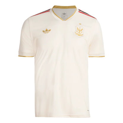Camisa Flamengo Torcedor III - Temporada 25/26 - Bege