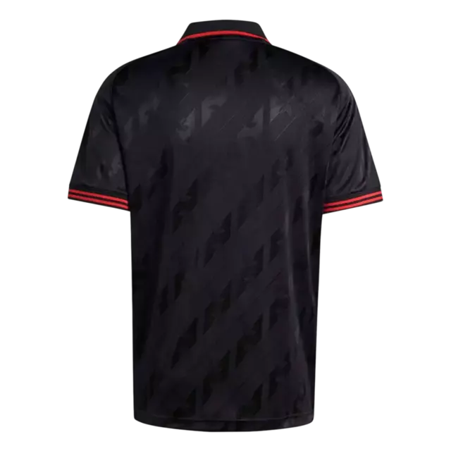 Camisa Flamengo Lifestyler 2025/26 - Torcedor Adidas Masculina - Preto