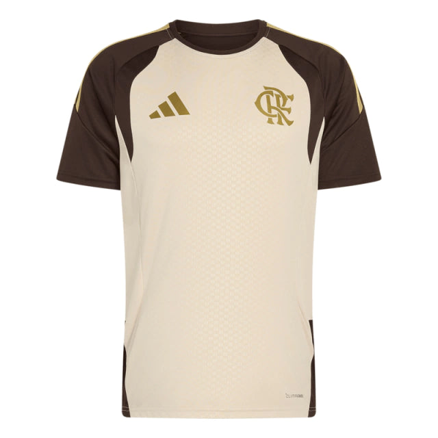 Camisa Flamengo Treino 26/27 - Marrom Claro