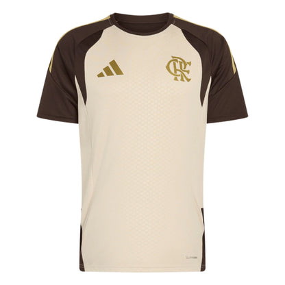 Camisa Flamengo Treino 26/27 - Marrom Claro