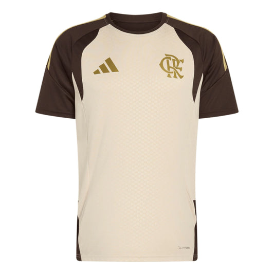 Camisa Flamengo Treino 26/27 - Marrom Claro