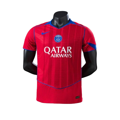 Camisa PSG TOTAL 90 25/26 Jogador Nike Masculina - Vermelha