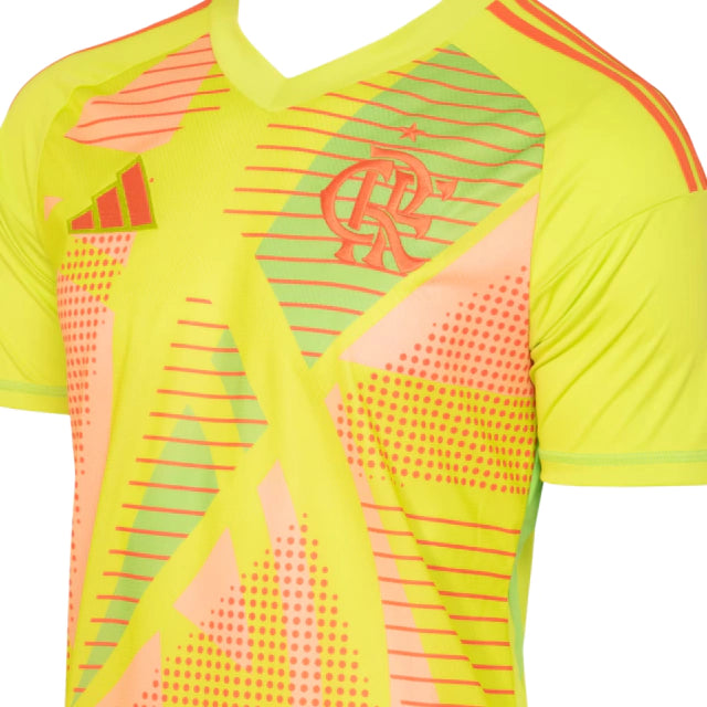 Camisa Goleiro I Flamengo 25/26 Adidas Masculina torcedor - Amarela