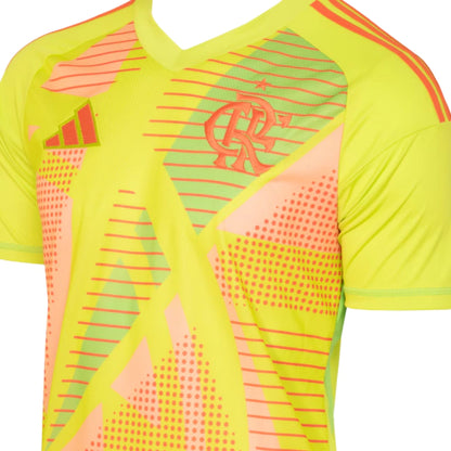 Camisa Goleiro I Flamengo 25/26 Adidas Masculina torcedor - Amarela