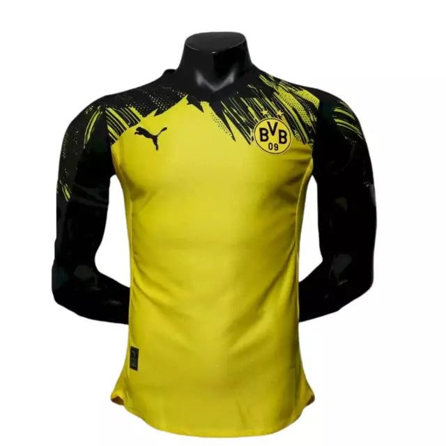 Camisa Jogador Borussia Dortmund I 25/26 - Puma Masculina - Amarelo e Preta