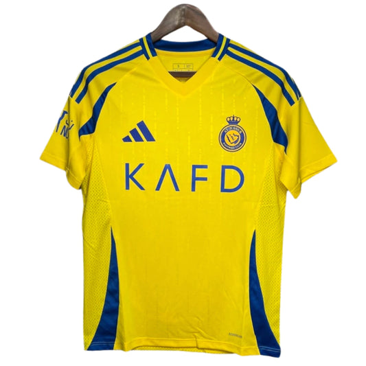 Camisa Al-Nassr I 24/25 Torcedor Masculina - Amarelo