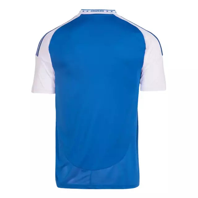 Camisa Cruzeiro I 25/26 Torcedor Adidas Masculina - Azul e Branca