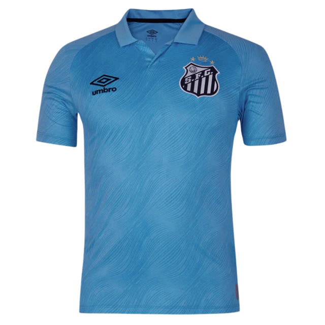 Camisa Santos III 25/26 Torcedor Umbro Masculina - Azul