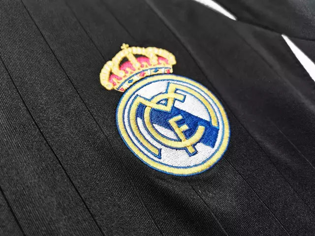 Camisa Retrô Real Madrid II 06/07 Torcedor Adidas Masculina - Preto