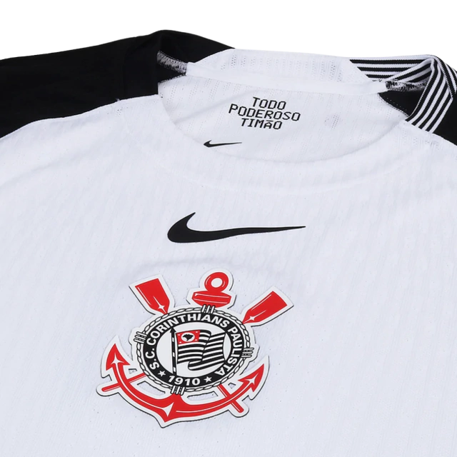 Camisa Corintiano Nike Branca Mundial 25/26 - Jogador