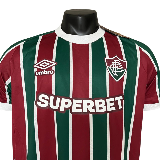 Camisa Fluminense I 25/26 Jogador Masculina - Tricolor