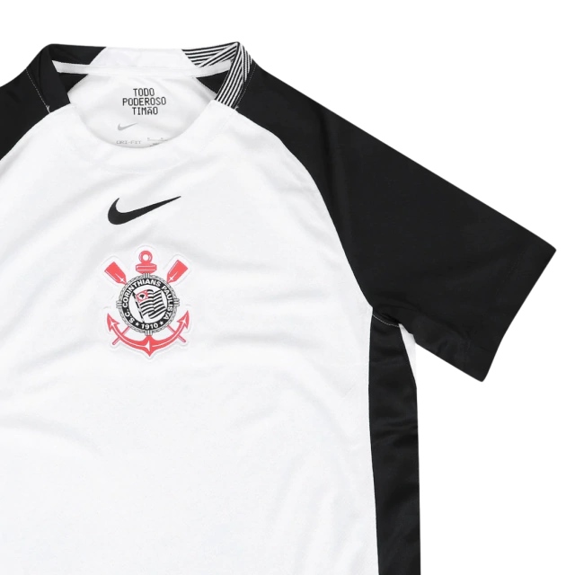 Camisa Corinthians Nike Branca Home 25/26 - Torcedor