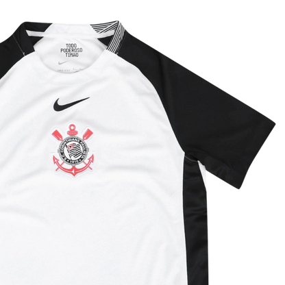 Camisa Corinthians Nike Branca Home 25/26 - Torcedor