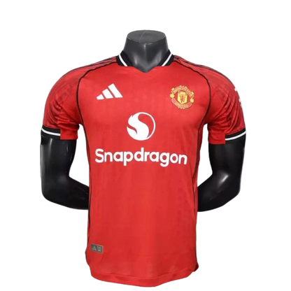 Camisa Manchester United I 25/26 Jogador Masculina - vermelha