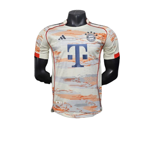 Camisa Jogador Bayern Munique II 25/26 Adidas Masculina - Branca