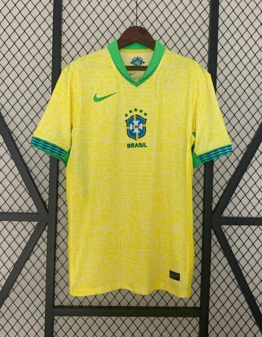 CAMISA BRASIL 2024 AMARELA - MASCULINA