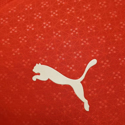 Camisa Seleção de Portugal Home 25/26 Jogador - Masculina - Vermelho