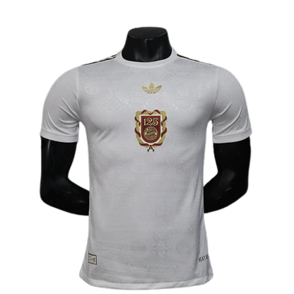 Camisa Jogador Bayern Munique 125 anos Adidas Masculina - Branca