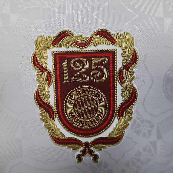 Camisa Jogador Bayern Munique 125 anos Adidas Masculina - Branca