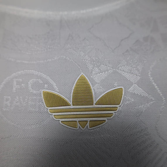 Camisa Jogador Bayern Munique 125 anos Adidas Masculina - Branca