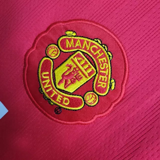 Camisa Manchester United Home Retrô 2008 Torcedor Nike Masculina - Vermelho