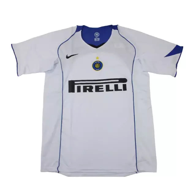 Camisa Inter de Milão Retrô II Away 04/05 Torcedor Masculina - Branco