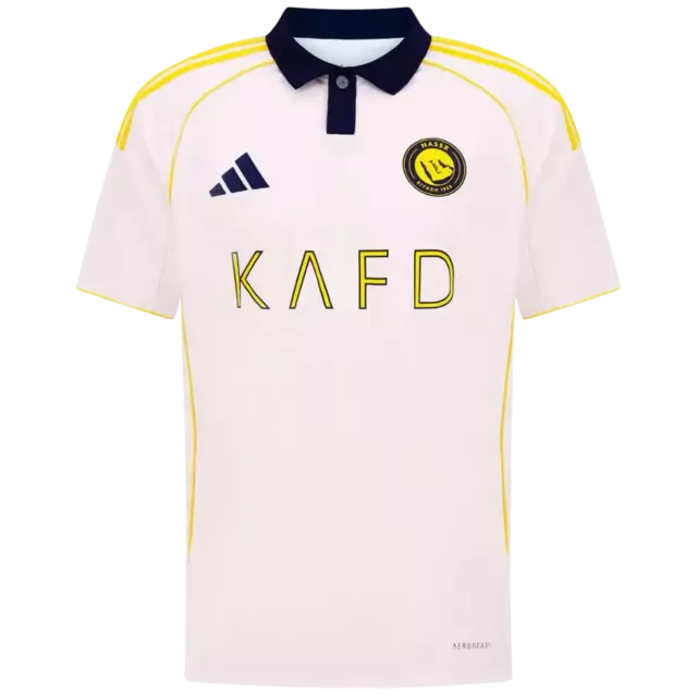 Camisa Al-Nassr III 25/26 Torcedor Masculina - Branca