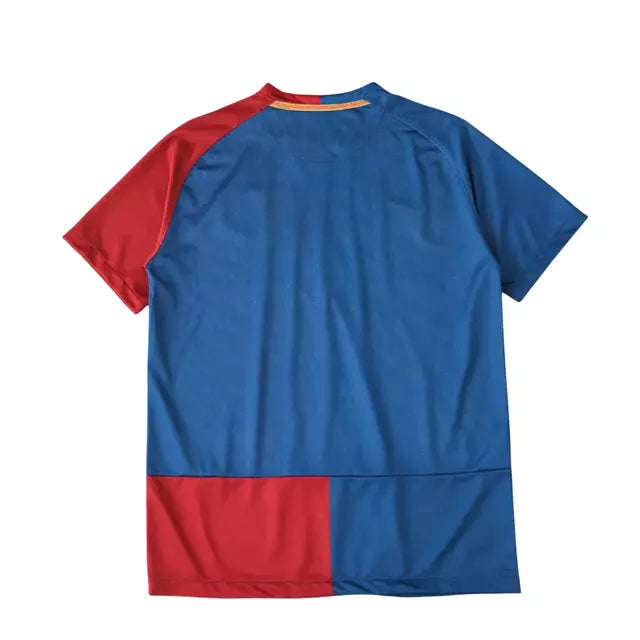 Camisa Retrô Barcelona Titular Home I 08/09 Torcedor Nike Masculina - Azul Royal e Vermelho
