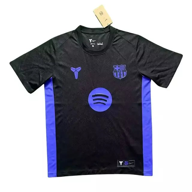 Camisa Barcelona Preta Kobe Bryeant 25/26 Colab Masculina